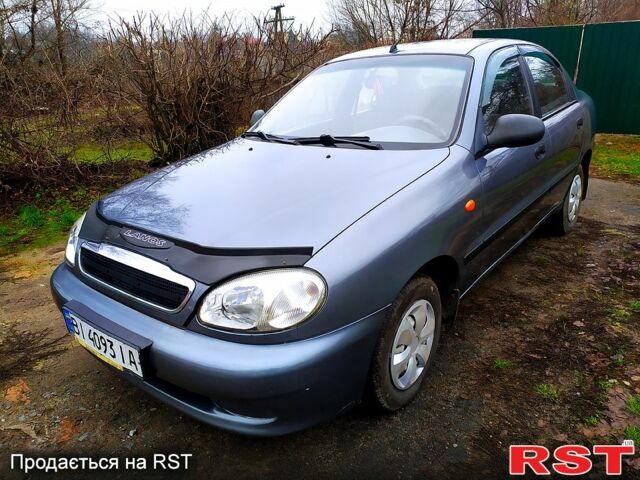 Серый Дэу Ланос, объемом двигателя 1.6 л и пробегом 200 тыс. км за 2599 $, фото 1 на Automoto.ua