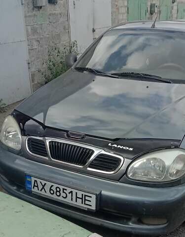 Серый Дэу Ланос, объемом двигателя 1.5 л и пробегом 160 тыс. км за 3000 $, фото 1 на Automoto.ua