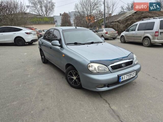 Серый Дэу Ланос, объемом двигателя 1.5 л и пробегом 223 тыс. км за 2900 $, фото 1 на Automoto.ua