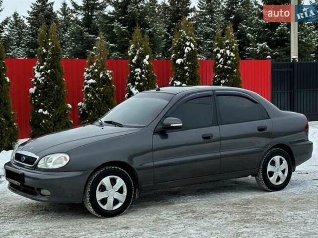 Серый Дэу Ланос, объемом двигателя 1.5 л и пробегом 63 тыс. км за 4900 $, фото 1 на Automoto.ua