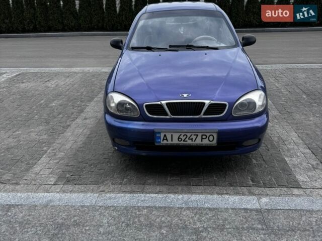 Синій Деу Ланос, об'ємом двигуна 1.35 л та пробігом 337 тис. км за 3000 $, фото 1 на Automoto.ua