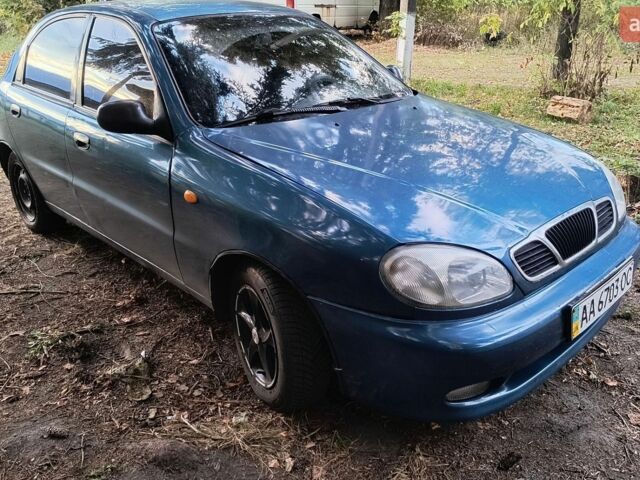Синій Деу Ланос, об'ємом двигуна 1.5 л та пробігом 403 тис. км за 1750 $, фото 1 на Automoto.ua