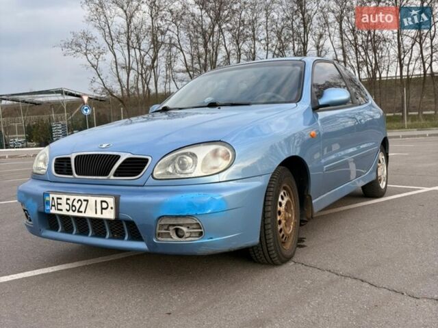 Синий Дэу Ланос, объемом двигателя 1.6 л и пробегом 267 тыс. км за 2300 $, фото 1 на Automoto.ua