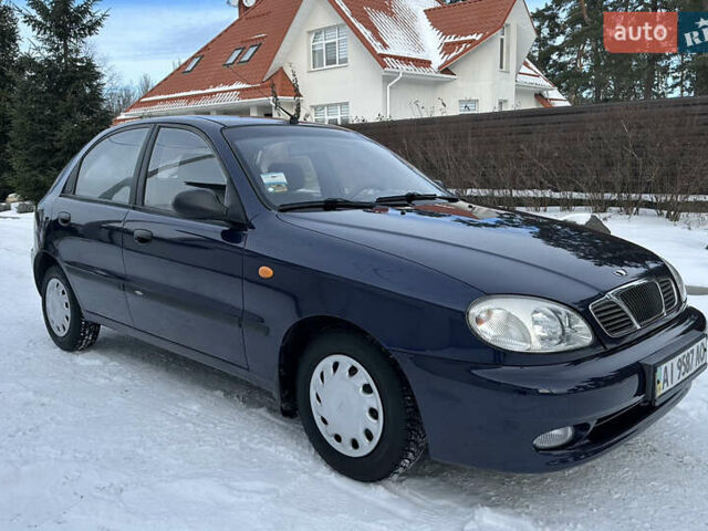 Синий Дэу Ланос, объемом двигателя 1.5 л и пробегом 175 тыс. км за 2650 $, фото 1 на Automoto.ua