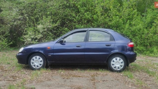 Синий Дэу Ланос, объемом двигателя 1.5 л и пробегом 277 тыс. км за 2700 $, фото 1 на Automoto.ua