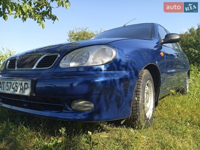 Синий Дэу Ланос, объемом двигателя 1.5 л и пробегом 148 тыс. км за 2200 $, фото 1 на Automoto.ua