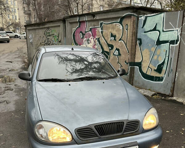 Синий Дэу Ланос, объемом двигателя 1.5 л и пробегом 185 тыс. км за 2350 $, фото 1 на Automoto.ua