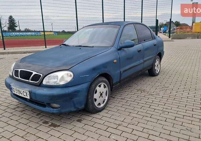 Синій Деу Ланос, об'ємом двигуна 1.5 л та пробігом 560 тис. км за 1100 $, фото 1 на Automoto.ua
