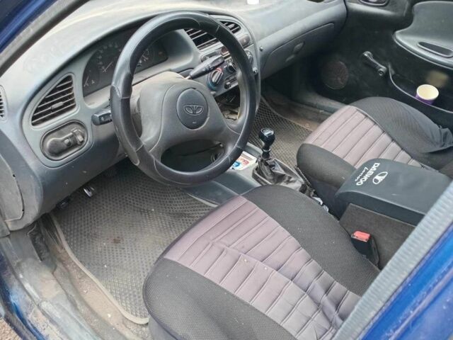 Синий Дэу Ланос, объемом двигателя 1.5 л и пробегом 180 тыс. км за 650 $, фото 1 на Automoto.ua