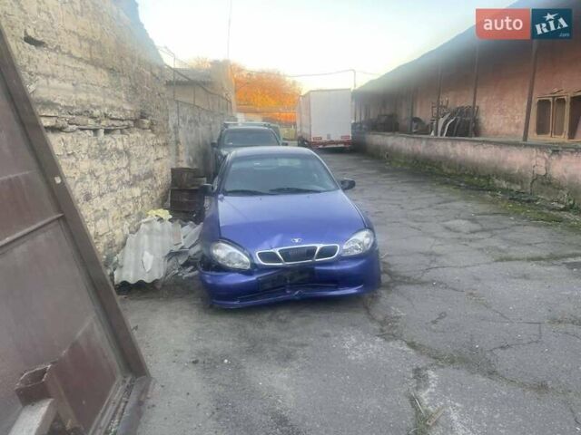 Синий Дэу Ланос, объемом двигателя 1.5 л и пробегом 315 тыс. км за 1300 $, фото 1 на Automoto.ua