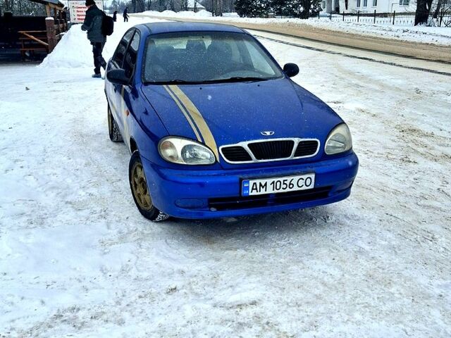 Синій Деу Ланос, об'ємом двигуна 1.5 л та пробігом 0 тис. км за 1400 $, фото 1 на Automoto.ua