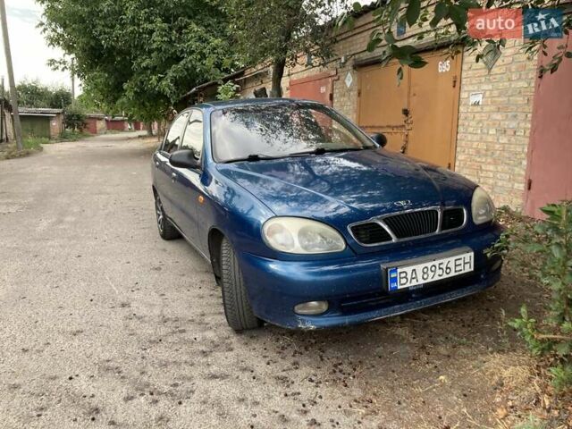 Синий Дэу Ланос, объемом двигателя 1.5 л и пробегом 311 тыс. км за 2700 $, фото 1 на Automoto.ua