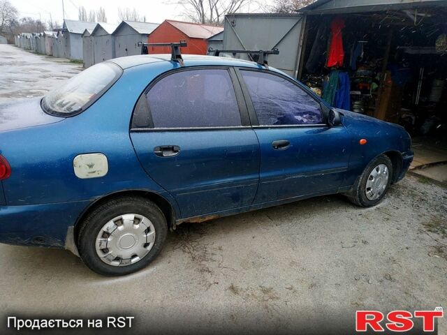 Синій Деу Ланос, об'ємом двигуна 1.5 л та пробігом 75 тис. км за 1200 $, фото 1 на Automoto.ua