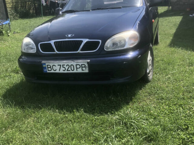 Синій Деу Ланос, об'ємом двигуна 1.5 л та пробігом 172 тис. км за 2300 $, фото 1 на Automoto.ua