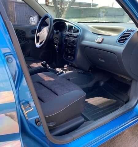 Синий Дэу Ланос, объемом двигателя 1.6 л и пробегом 146 тыс. км за 2500 $, фото 1 на Automoto.ua