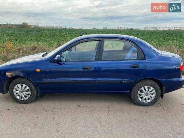 Дэу Ланос 2003 в Коростене на Automoto.ua Синий Дэу Ланос, объемом двигателя 1.5 л и пробегом 218 тыс. км за 2400 $, фото 1 на Automoto.ua