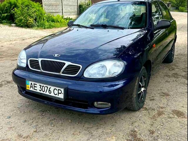 Дэу Ланос 2003 в Петропавловке на Automoto.ua Синий Дэу Ланос, объемом двигателя 1.5 л и пробегом 126 тыс. км за 3000 $, фото 1 на Automoto.ua