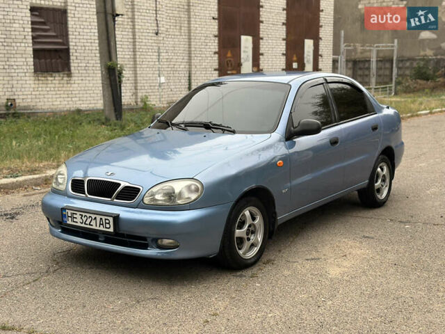 Синій Деу Ланос, об'ємом двигуна 1.6 л та пробігом 115 тис. км за 3500 $, фото 1 на Automoto.ua
