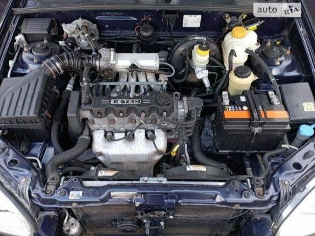 Синий Дэу Ланос, объемом двигателя 1.5 л и пробегом 198 тыс. км за 2500 $, фото 1 на Automoto.ua