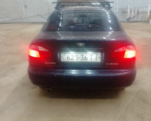 Синій Деу Ланос, об'ємом двигуна 1.5 л та пробігом 195 тис. км за 1950 $, фото 1 на Automoto.ua