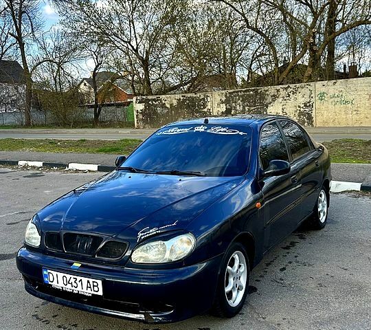 Синий Дэу Ланос, объемом двигателя 1.5 л и пробегом 0 тыс. км за 2500 $, фото 1 на Automoto.ua