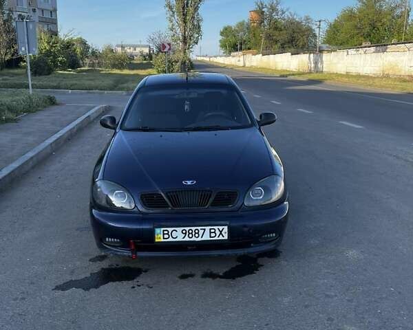 Синій Деу Ланос, об'ємом двигуна 1.6 л та пробігом 347 тис. км за 2400 $, фото 1 на Automoto.ua