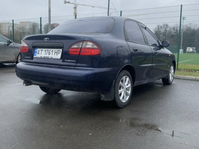 Синій Деу Ланос, об'ємом двигуна 1.5 л та пробігом 329 тис. км за 1800 $, фото 1 на Automoto.ua