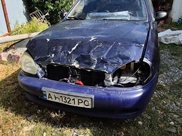Синий Дэу Ланос, объемом двигателя 1.5 л и пробегом 94 тыс. км за 700 $, фото 1 на Automoto.ua