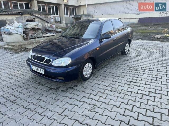 Дэу Ланос 2003 в Черновцах на Automoto.ua Синий Дэу Ланос, объемом двигателя 1.5 л и пробегом 187 тыс. км за 2400 $, фото 1 на Automoto.ua