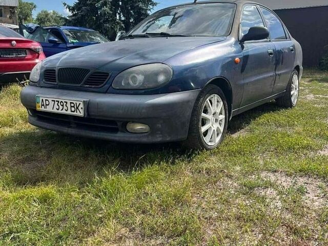 Синій Деу Ланос, об'ємом двигуна 1.5 л та пробігом 170 тис. км за 1600 $, фото 1 на Automoto.ua