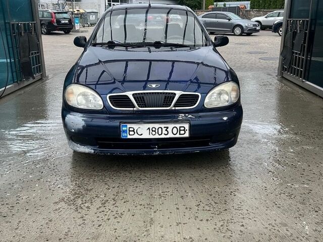 Синій Деу Ланос, об'ємом двигуна 1.5 л та пробігом 206 тис. км за 900 $, фото 1 на Automoto.ua