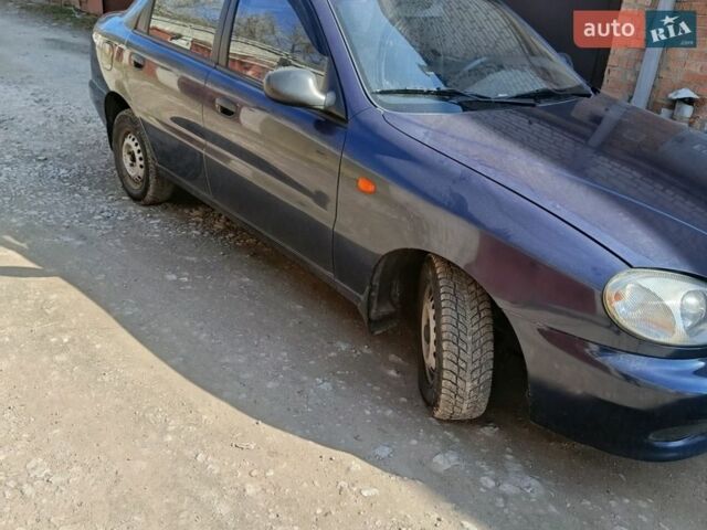 Синий Дэу Ланос, объемом двигателя 1.5 л и пробегом 140 тыс. км за 2600 $, фото 1 на Automoto.ua