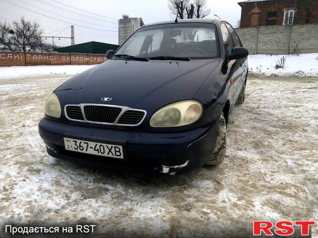 Синій Деу Ланос, об'ємом двигуна 1.5 л та пробігом 0 тис. км за 1350 $, фото 1 на Automoto.ua