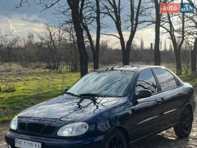 Синій Деу Ланос, об'ємом двигуна 1.5 л та пробігом 195 тис. км за 2600 $, фото 1 на Automoto.ua