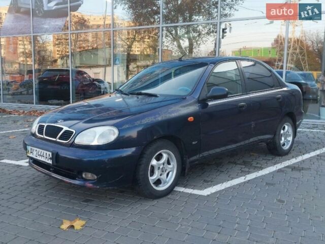 Синій Деу Ланос, об'ємом двигуна 1.6 л та пробігом 240 тис. км за 2500 $, фото 1 на Automoto.ua