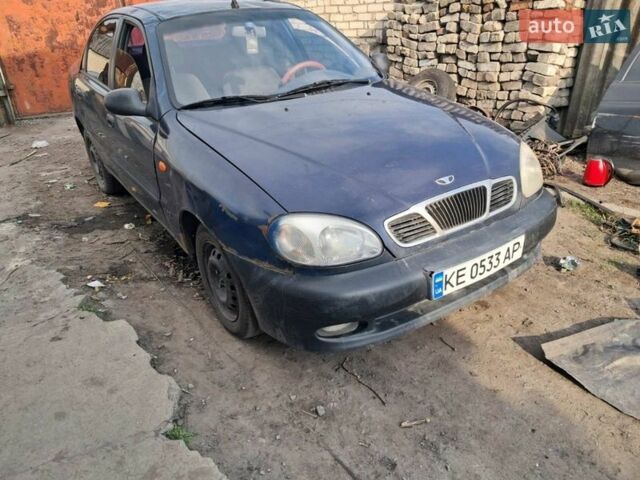 Синий Дэу Ланос, объемом двигателя 1.5 л и пробегом 240 тыс. км за 1300 $, фото 1 на Automoto.ua