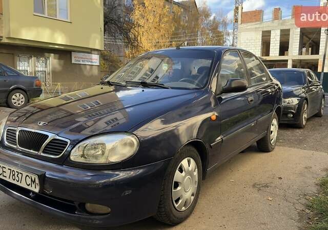 Деу Ланос 2005 у Чернівцях на Automoto.ua Синій Деу Ланос, об'ємом двигуна 1.5 л та пробігом 220 тис. км за 2500 $, фото 1 на Automoto.ua