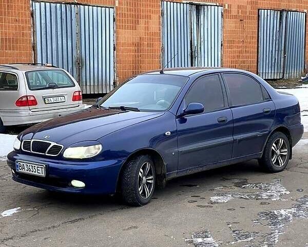 Синій Деу Ланос, об'ємом двигуна 1.5 л та пробігом 200 тис. км за 2700 $, фото 1 на Automoto.ua