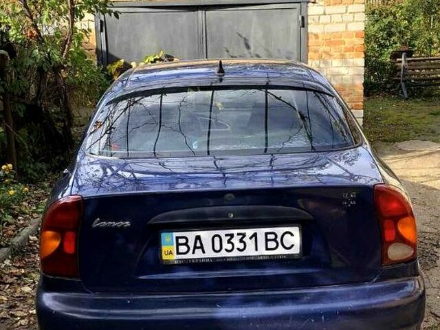 Синий Дэу Ланос, объемом двигателя 1.6 л и пробегом 245 тыс. км за 1870 $, фото 1 на Automoto.ua