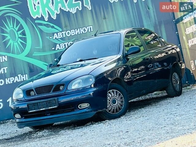 Синій Деу Ланос, об'ємом двигуна 1.5 л та пробігом 242 тис. км за 3100 $, фото 1 на Automoto.ua