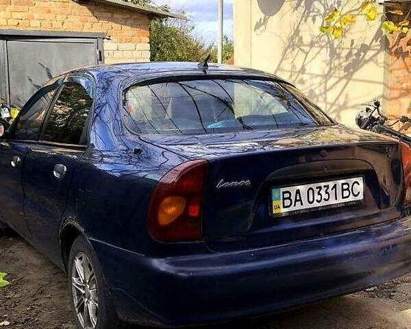 Синій Деу Ланос, об'ємом двигуна 1.6 л та пробігом 245 тис. км за 1870 $, фото 1 на Automoto.ua