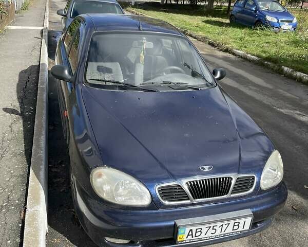 Синій Деу Ланос, об'ємом двигуна 1.5 л та пробігом 216 тис. км за 2200 $, фото 1 на Automoto.ua