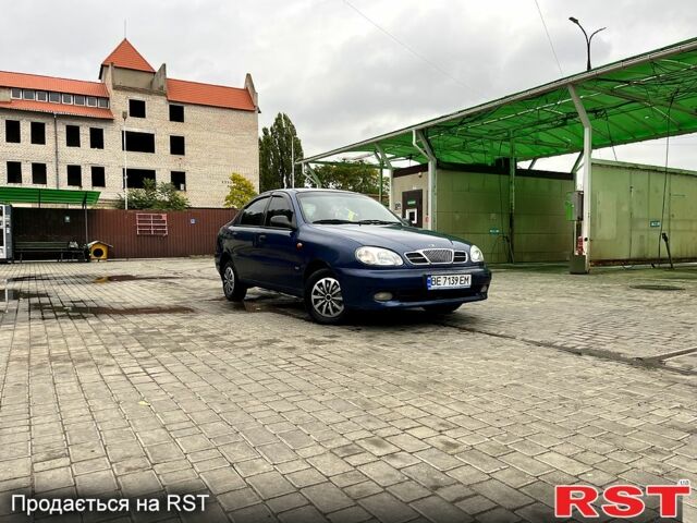 Синий Дэу Ланос, объемом двигателя 1.5 л и пробегом 188 тыс. км за 2850 $, фото 1 на Automoto.ua