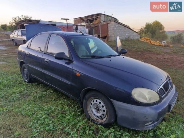 Синий Дэу Ланос, объемом двигателя 1.5 л и пробегом 230 тыс. км за 2800 $, фото 1 на Automoto.ua
