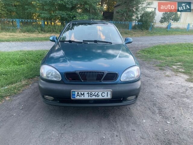 Синій Деу Ланос, об'ємом двигуна 1.5 л та пробігом 493 тис. км за 1450 $, фото 1 на Automoto.ua