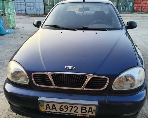 Синій Деу Ланос, об'ємом двигуна 1.5 л та пробігом 204 тис. км за 1950 $, фото 1 на Automoto.ua