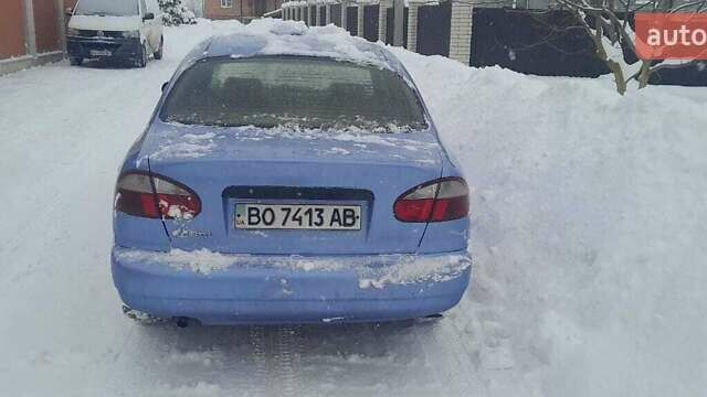 Синий Дэу Ланос, объемом двигателя 1.5 л и пробегом 268 тыс. км за 1800 $, фото 1 на Automoto.ua