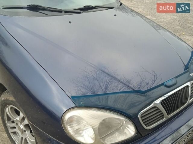 Синий Дэу Ланос, объемом двигателя 1.5 л и пробегом 286 тыс. км за 2700 $, фото 1 на Automoto.ua