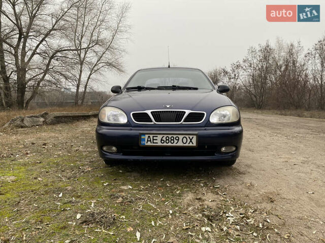 Синий Дэу Ланос, объемом двигателя 1.5 л и пробегом 246 тыс. км за 3000 $, фото 1 на Automoto.ua