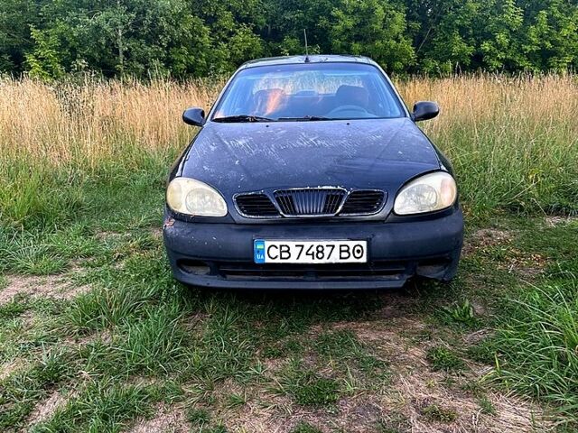 Синій Деу Ланос, об'ємом двигуна 1.5 л та пробігом 200 тис. км за 560 $, фото 1 на Automoto.ua